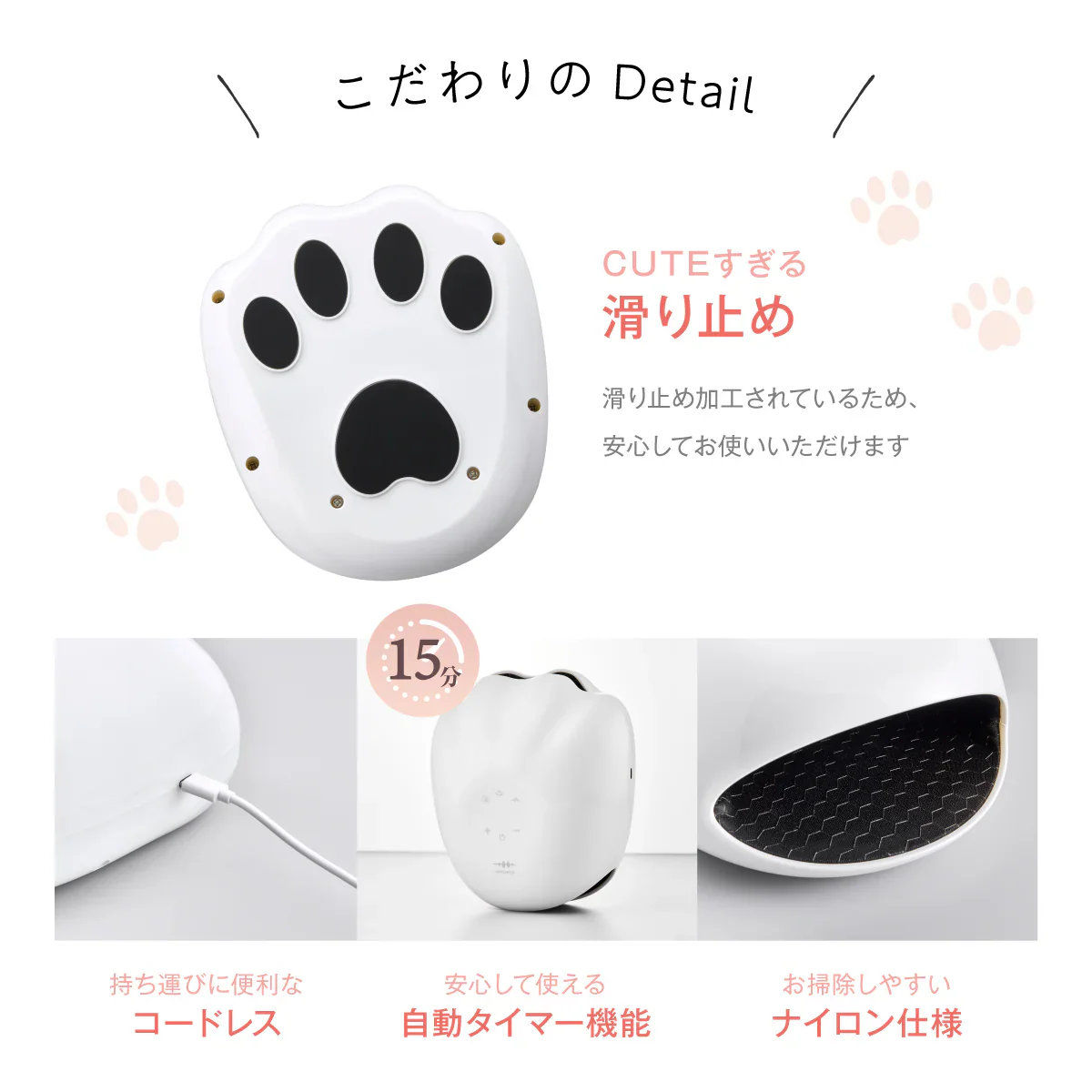 【WAVEWAVE EMS・ホワイト】やみつきの心地よさ EMS搭載のハンドエステ エアプレス と 温熱 に加え、 低周波 の EMS を＋。気になる手の美容にアプローチ！まるで手温浴のようなリラクゼーション 温熱 低周波 EMS エステ エアープレス 手温浴 リラクゼーション リフレッシュ マッサージ 手の美容 手の疲れ リラックス マッサージ用品 温浴器 EMS搭載 美ハンドケア