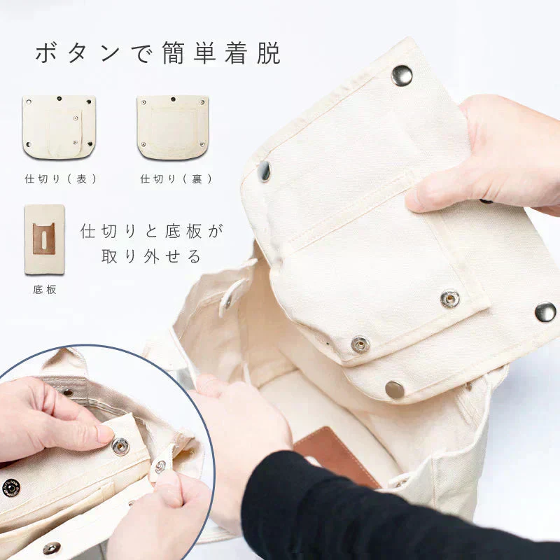 【14アイボリーレッド】【商品名：ミニトートバッグ】