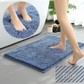 【タイプB／グリーン　50×80cm】バスマット 速乾 足ふき トイレ お風呂 玄関 抗菌 防臭 洗える エステ かわいい 珪藻土より 快適 ふわふわ おしゃれ 40*60 50*80 送料無料