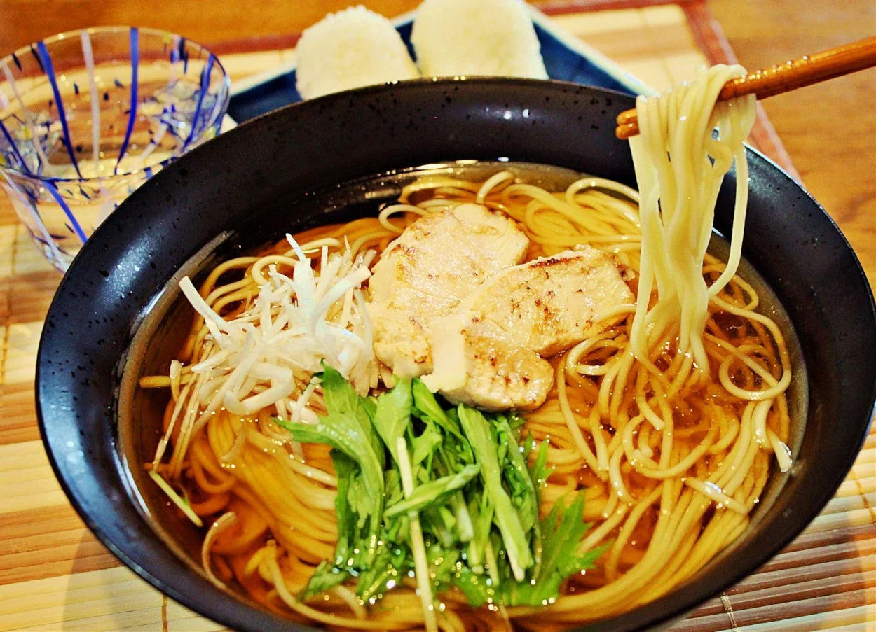 鴨南蛮ラーメン 2人前 鴨の香りと深いコク 鴨だしスープの醤油ラーメン 本場九州 お試しセット ご当地 メール便 保存食 非常食 まとめ買い お取り寄せ