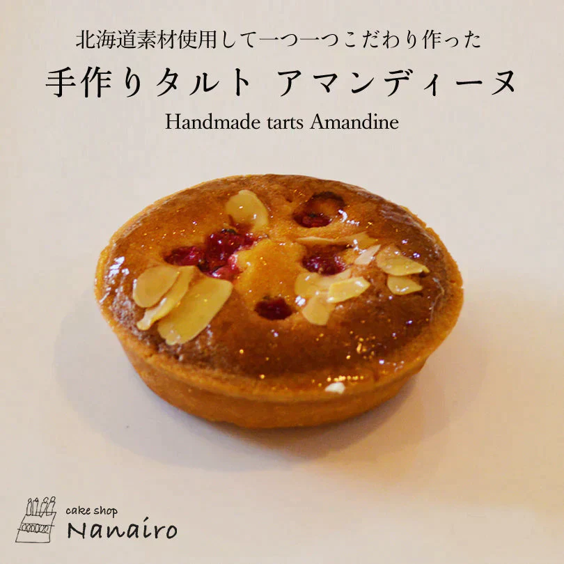 【北海道限定】nanairo 手作りタルト【5種類詰め合わせ 6個入×1】地元パティシエのつくる焼菓子 ケーキ