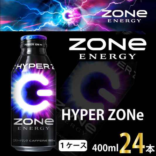 HYPER ZONe ENERGY エナジードリンク ボトル缶 400ml×24本