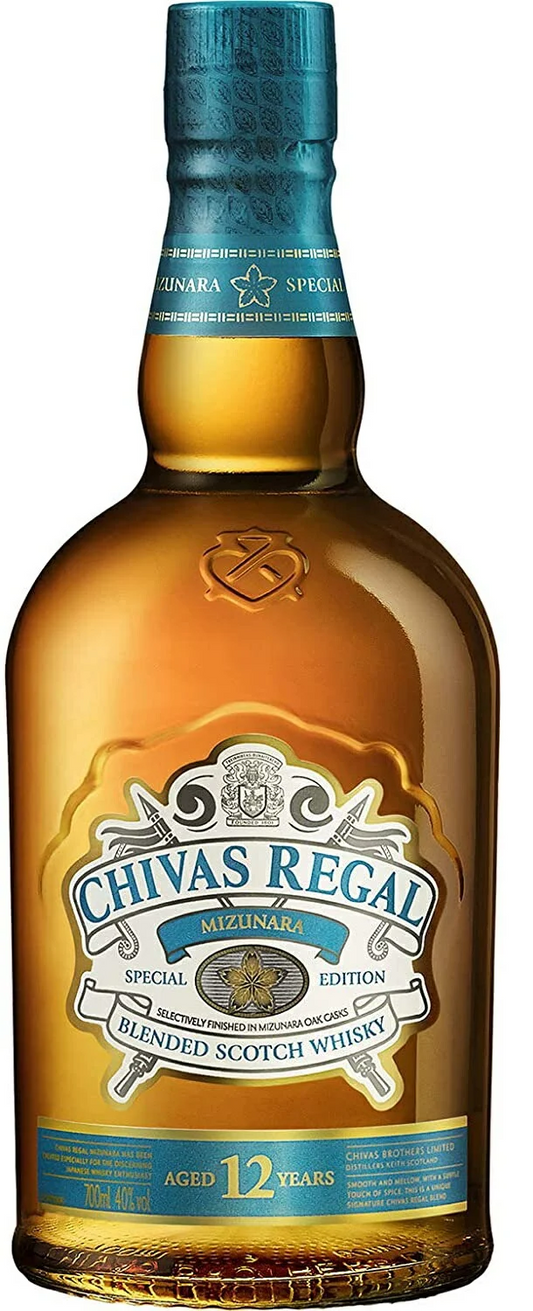 【送料無料】シーバスリーガル ミズナラ 12年 700ml×6本【北海道・沖縄県・東北・四国・九州地方は必ず送料がかかります】