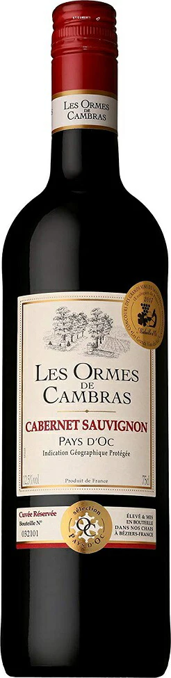 レ ゾルム ド カンブラス カベルネ・ソーヴィニヨン 赤 750ml×12本［赤/ミディアム/フランス］【北海道・沖縄県・東北・四国・九州地方は必ず送料が掛かります】
