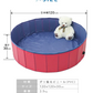 【120㎝】【レッド】プール 折りたたみ 空気入れ不要 120cm ボールプール 2way 子供用プール 水遊び 子ども 赤ちゃん プール ペット 犬 猫 室内遊び 折り畳みプール 室内プール ボール プール ボールハウス 室内 外遊び