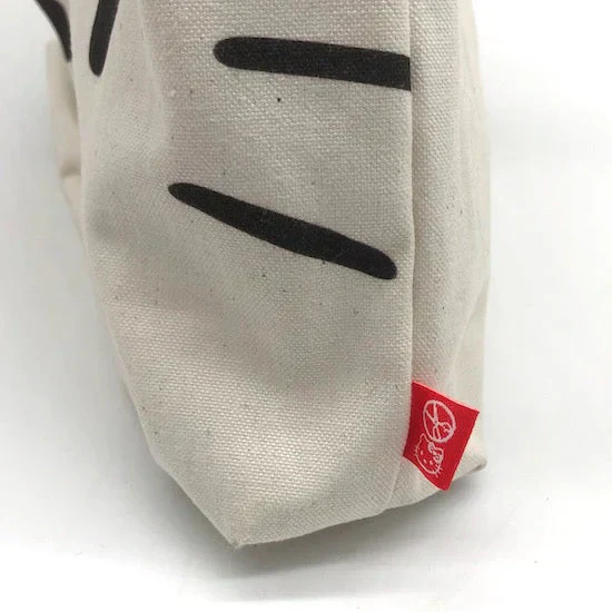 サンリオ sanrio HELLO KITTY 五色帆布堂×ハローキティ トートバッグ A4 縦長 顔キティ