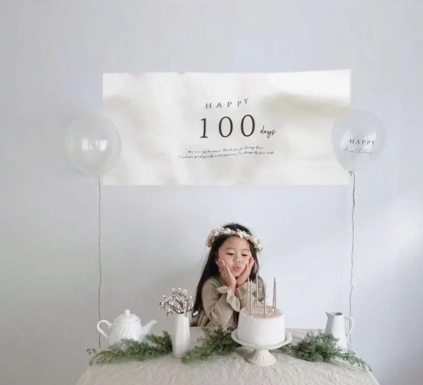 タペストリー 100日祝い 飾り付け お食い初め おうちフォト おしゃれ 背景
