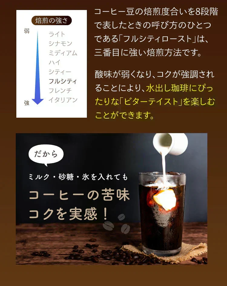 【最短当日出荷】水出しコーヒー　５袋セット（約150杯分 コーヒーバッグ 珈琲 コールドブリュー コーヒー 水で抽出）