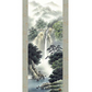開運掛軸 【幽山渓谷】 鈴村秀山 筆 [ 収納箱 10年保証 品質保証付き 31×89 開運掛軸 開運 和 国産 鮮やか 受注生産 床の間 和風 掛け軸 日本製 名画 縁起物 プレゼント 画寸 送料無料 ]
