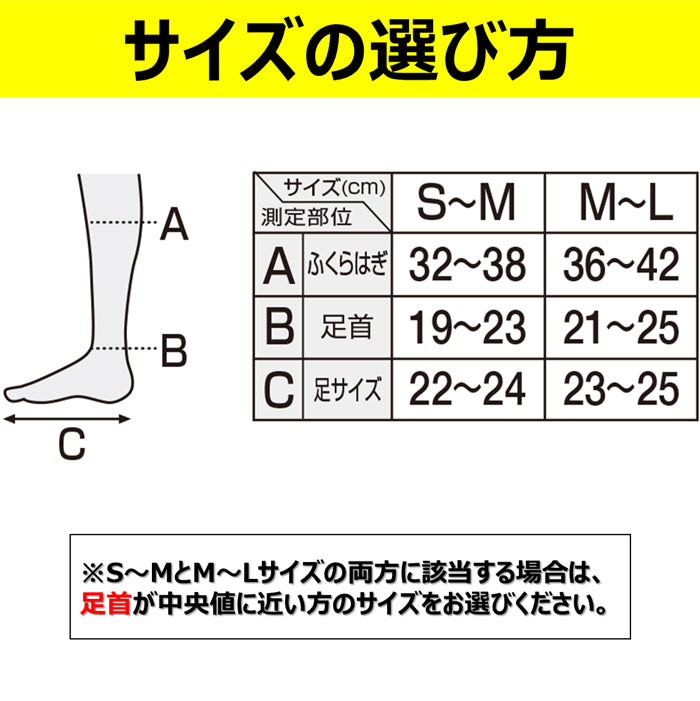 スリムウォーク認定販売店【メディカルリンパ（ショート）（SMサイズ）】おうち用 血行促進 ふくらはぎ 靴下 着圧 美脚 ピップ むくみ