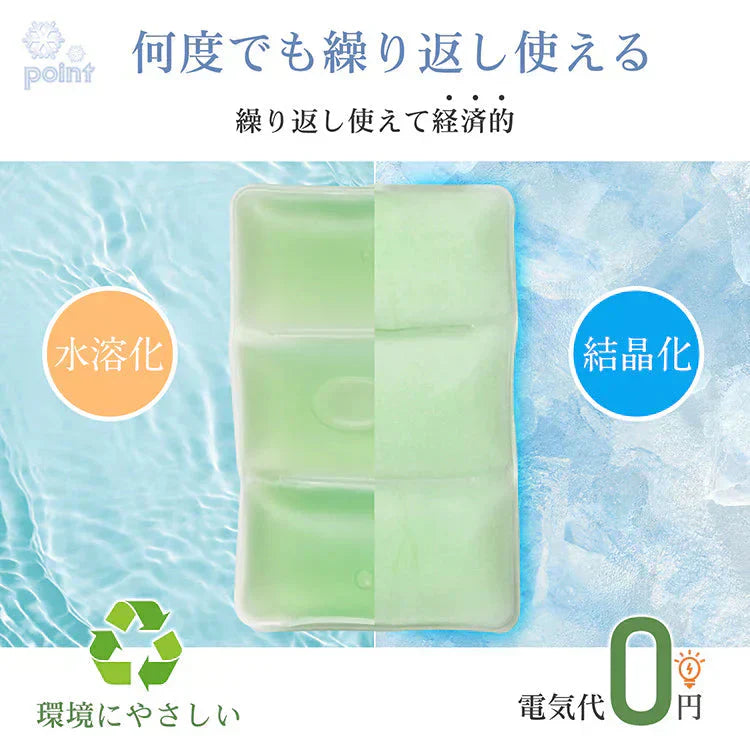 爽快リング pcmバンドクーラーネッククーラー 「Mサイズ・ミントグリーン」 熱中症対策グッズ 首を冷やすグッズ  首掛け クールネックリング ネックパッド 冷感グッズ 軽量 冷却グッズ 爽快リングクールネックパッド