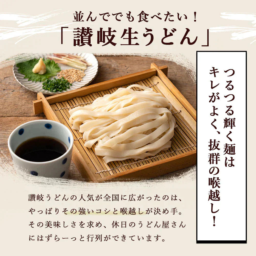 頑固父さんが唸る 讃岐 生うどん9食セット 【平切り麺】 (麺300g×3袋 ) 送料無料 香川県 産地直送 お試し お取り寄せ フード おすすめ グルメ食品 人気 ポスト投函