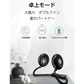 「在庫処分商品」「ブラック」首かけ扇風機 ハンディファン マスクの蒸れ対策 首掛けファン ネッククーラー 扇風機 熱中症対策 usb充電 オシャレ アウドドア ギフト【ご新規さん限定商品】