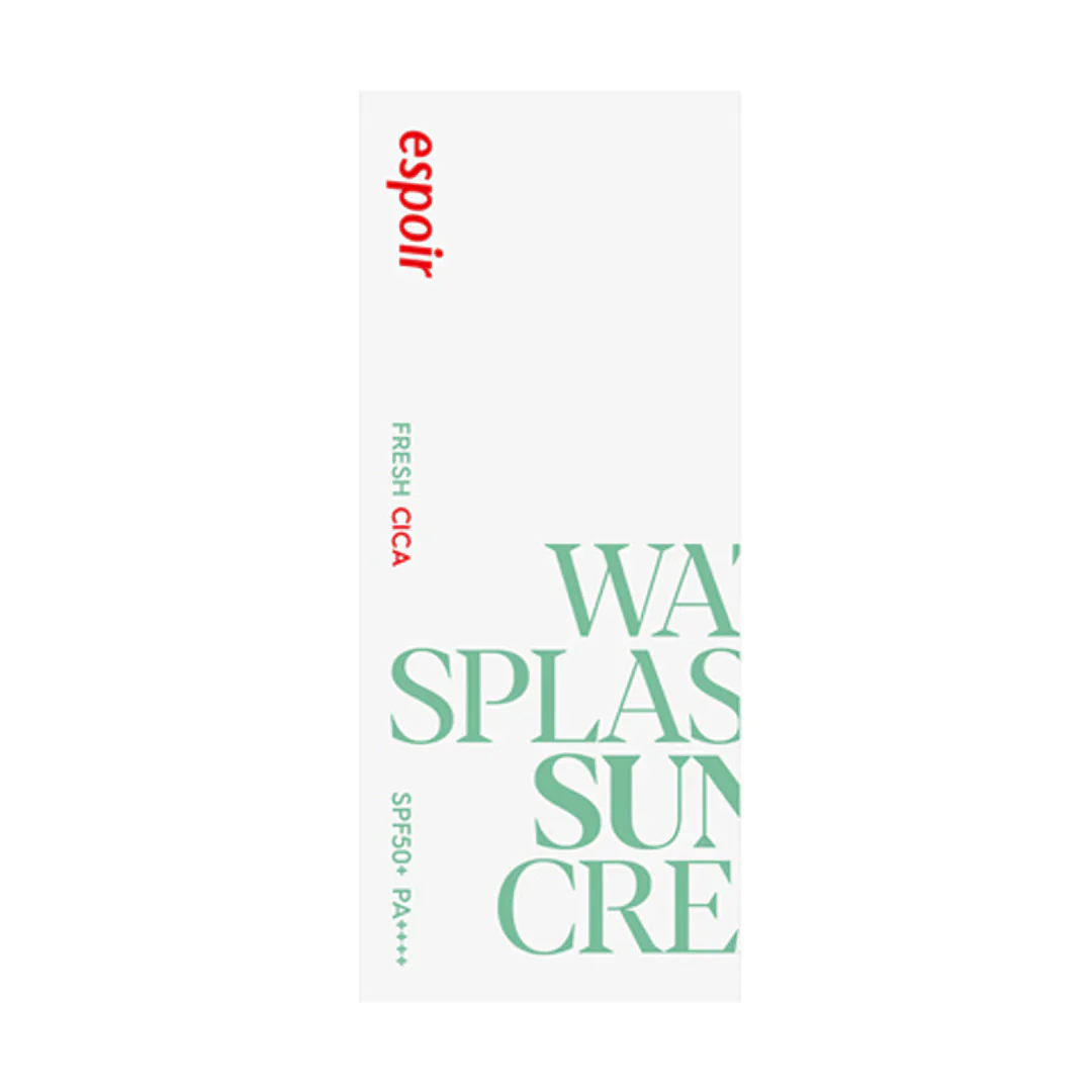 エスポア ウォータースプラッシュ サンクリーム【CICA（グリーン）】（SPF50+ PA+++）日焼け止め 韓国コスメ 夏 紫外線 UVクリーム