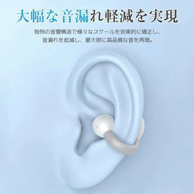 即納 Bluetoothイヤホン 可愛いイヤホン耳かけ式 ワイヤレス 運動 出勤 イヤホン ランニング s068E(パープル)