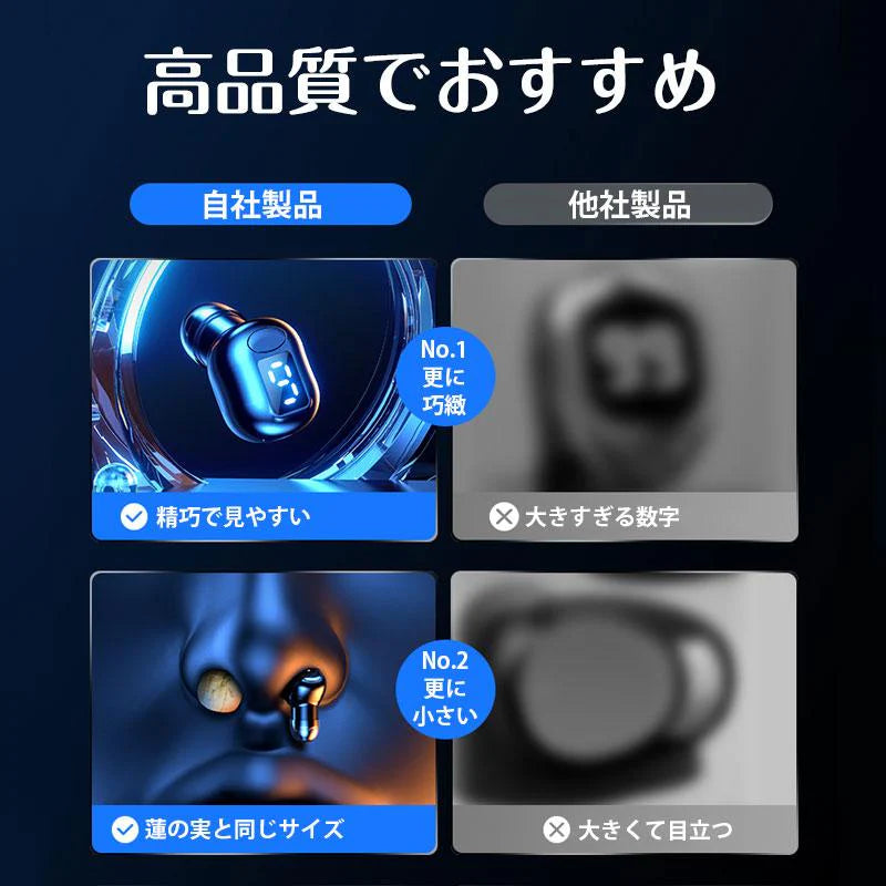 即納 Miniワイヤレスイヤホン Bluetooth イヤホン Bluetooth5.3 ブルートゥース イヤホン 自動ペアリング タッチ調整 s026D(ピンク)