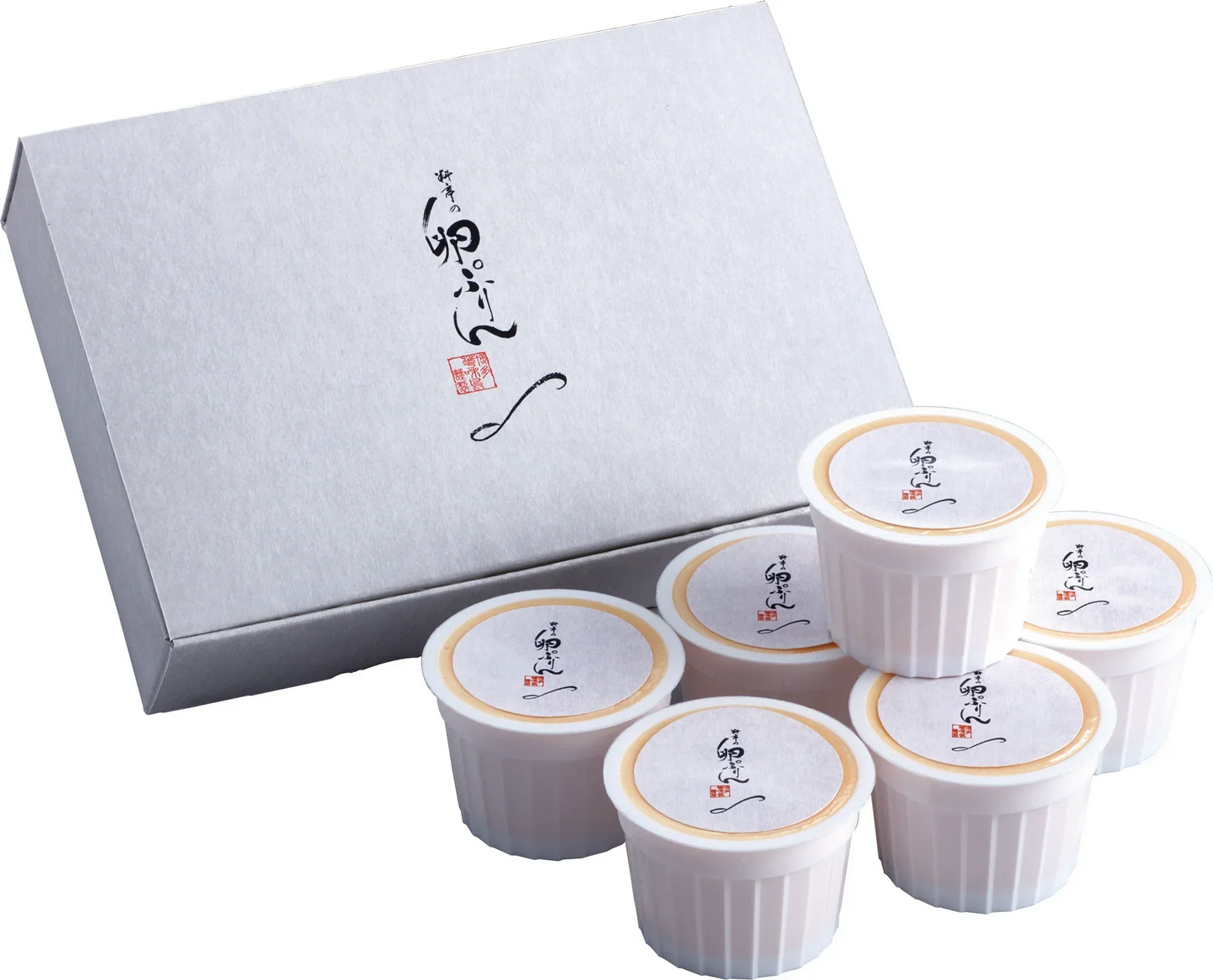 博多華味鳥　料亭の卵ぷりん〈黒みつ付〉HD-2