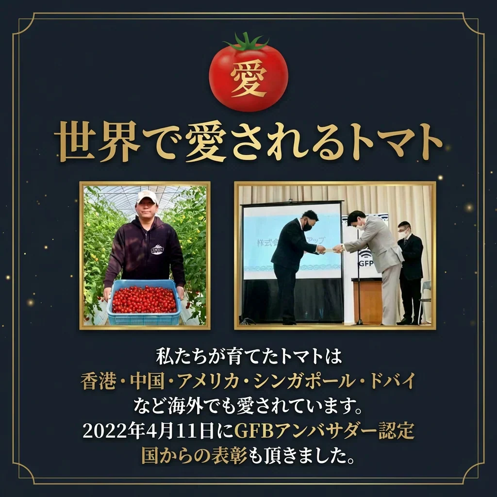 【特別栽培農産物】ソムリエミニトマト　プラチナ　４００ｇ（補償100g込み）※補償分以上の不良は交換対応可能