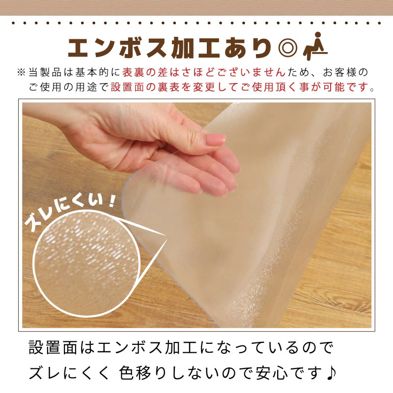 【180×300cm】 ダイニングマット 180×300 クリアマット 撥水 クリア 抗菌 防カビ 厚さ1.5mm 床 保護 傷防止マット 透明 フロアマット テーブルマット マット