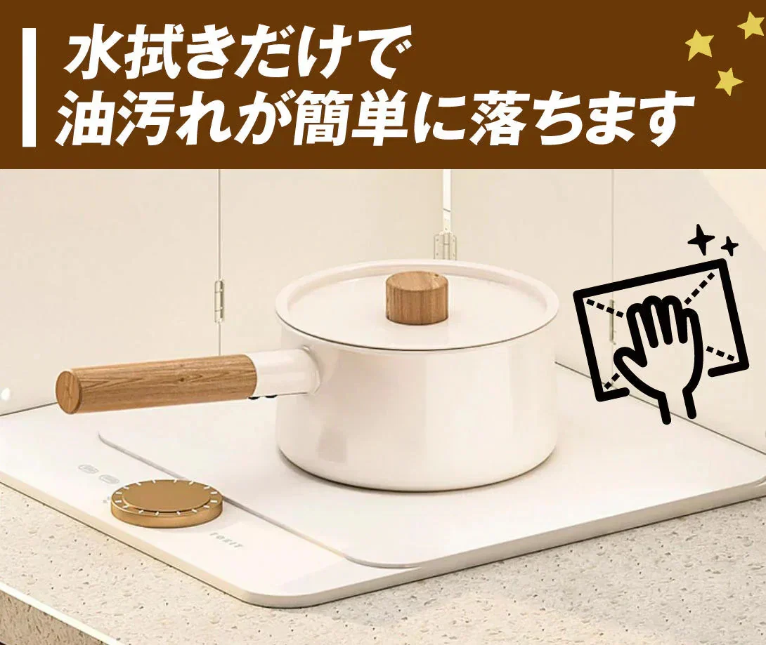 レンジガード 油はねガード 1個 折りたたみ４面 コンパクト 油よけガード 揚げ物ガード 油はねパネル お手入れ簡単
