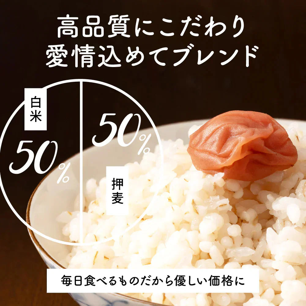 雑穀 雑穀米 国産 家計お助け米 押麦ミックス 5kg(1kg×5袋)