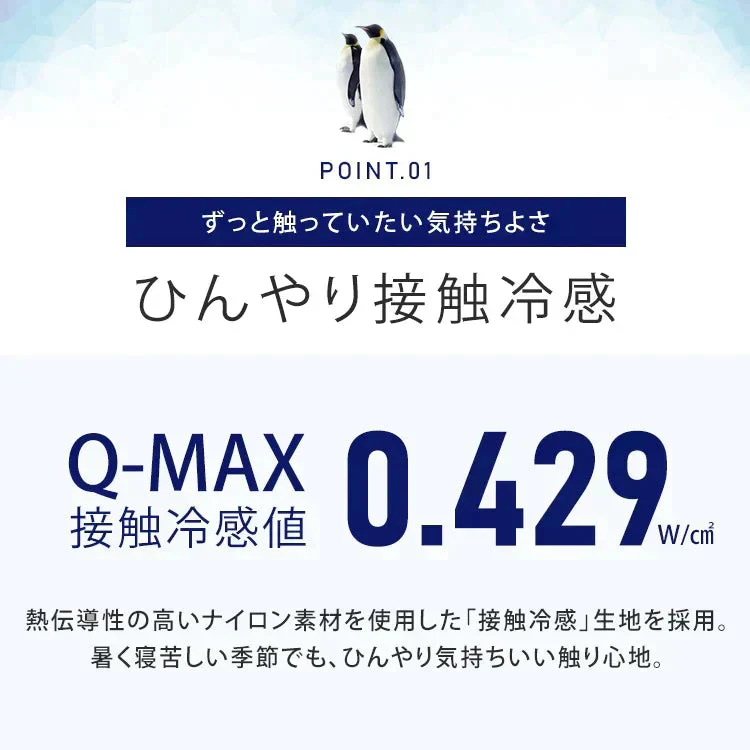 【カートアップNG】アイリスオーヤマ 冷感ピローパッド PPC-45 ブルー