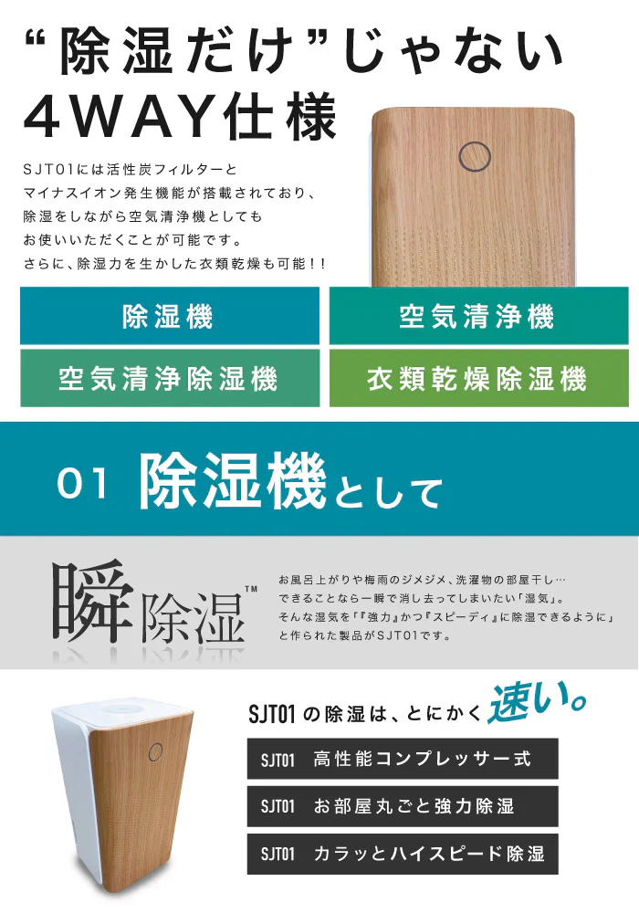 2024年最新モデル-■ 瞬除湿 コンプレッサー式 除湿機 除湿器 湿気対策 除湿乾燥機 乾燥器 乾燥機 空気清浄 マイナスイオン コンパクト 衣類乾燥除湿機 結露 梅雨 部屋干し 室内干し おしゃれ おしゃれ カビ対策 洗濯物 衣類乾燥 扇風機