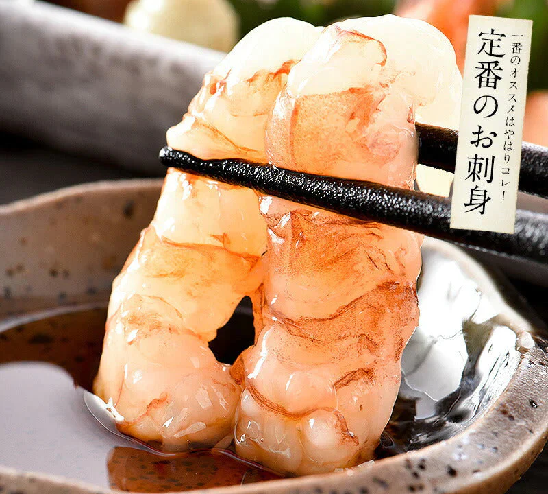 越前産 がらえび 1kg（500g×2箱）約70尾入り ガラエビ［送料無料］ えび 冷凍 エビ 冷凍えび 美味しい 冷凍エビ 甘い 冷凍海老 産地直送 国産 福井県 お刺身 お徳用 贈り物 ごちそう 贈答 母の日 プレゼント ギフト  母の日思いの 健康 実用的 父の日 子供 孫
