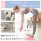 ストレッチボード 「ピンク」 ストレッチ エクササイズ ストレッチ器具 室内運動 健康グッズ お手軽 美脚 効果 コンパクト 体幹 前屈 軽量 ふくらはぎ アキレス腱 de139-pi