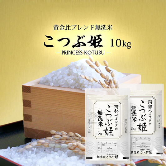 無洗米 10kg (5kg×2袋) こつぶ姫 国内産 送料無料 無洗米10キロ こめ コメ お米 精米 新米 お米10kg お米10キロ
