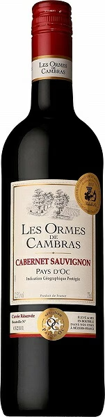 レ ゾルム ド カンブラス カベルネ・ソーヴィニヨン 赤 750ml×6本［赤/ミディアム/フランス］【北海道・沖縄県・東北・四国・九州地方は必ず送料が掛かります】