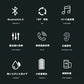 Bluetooth ヘッドセット 超大容量バッテリー 自動接続 V5.0 片耳 左右耳兼用 高音質 長持ちイヤホン CSRチップ搭載 マイク内蔵 ハンズフリー通話 日本語取扱書 携帯電話用 iOS android 対応 w137B(ブラック)