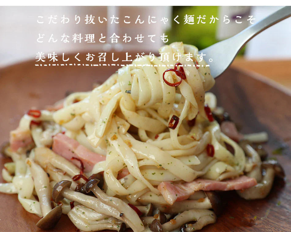 30パック　こんにゃく麺 こんにゃくパスタ 【メガ盛り業務用！麺のみ】濃厚 豆乳ヘルシー