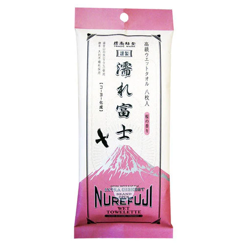 (桜)高級ウエットティッシュ　濡れ富士　～香る５種～