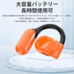 ワイヤレスイヤホン Bluetooth 5.3 ブルートゥースヘッドホン ヘッドセット 軽量 高音質 耳を塞がないイヤホン 防水 防汗 右耳 s072D(ベージュ)