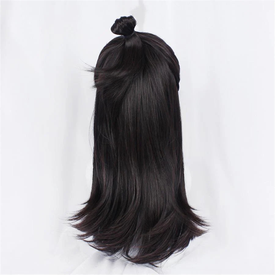 コスプレ 夏油傑 かつら カツラ 変装用ウィッグ コスチューム小物 パーティー 仮装 クリスマス ハロウィン 文化祭 お祭り 学園祭 cosplay wig (夏油傑)