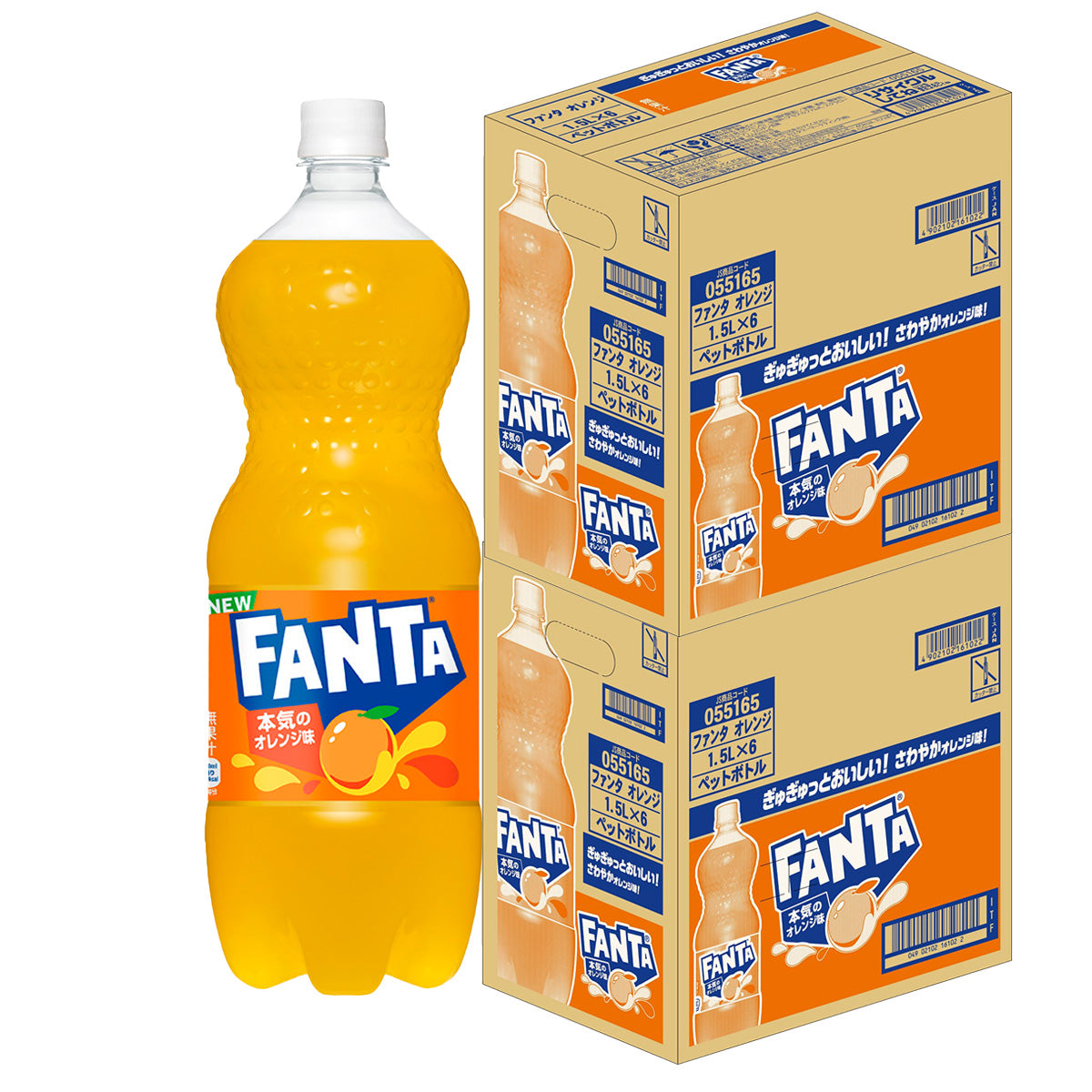 【送料無料】コカコーラ ファンタ オレンジ 1500ml 1.5L×12本/2ケース