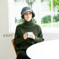 【フリー56-58cm-グレー】【商品名：ミラクルキャスダウンHAT】
