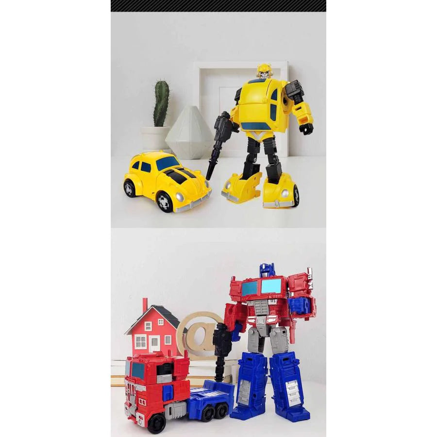 ロボット おもちゃ プレゼント 5タイプ 車 変身 車マン w499B(Bタイプ)