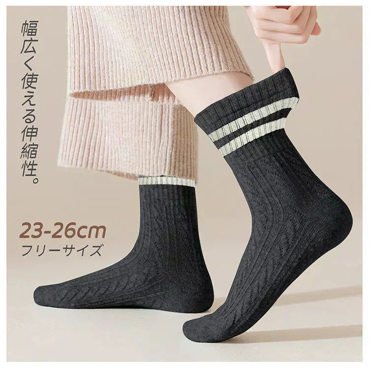 【3足セット】 靴下 冷え対策 3色組 ウール 毛混 ナイロン 冷え対策 ソックス ルームソックス おしゃれ シンプル かわいい レディース