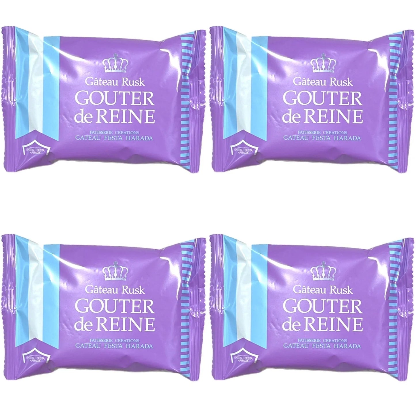 ガトーフェスタハラダ お試し ガトーラスク レーズンサンド ラスク グーテ・デ・レーヌ 4個 (食品re4) スイーツ 訳あり ご自宅用 お菓子 グーテデレーヌ ※