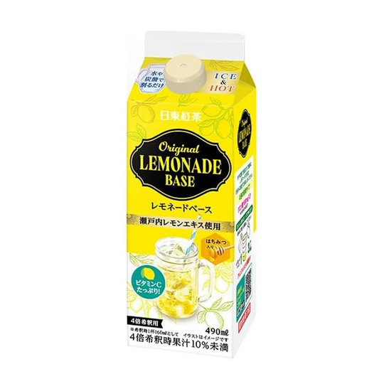 【送料無料】三井農林 日東紅茶 レモネードベース 480ml×2ケース(24本)【本州(一部地域を除く)は送料無料】