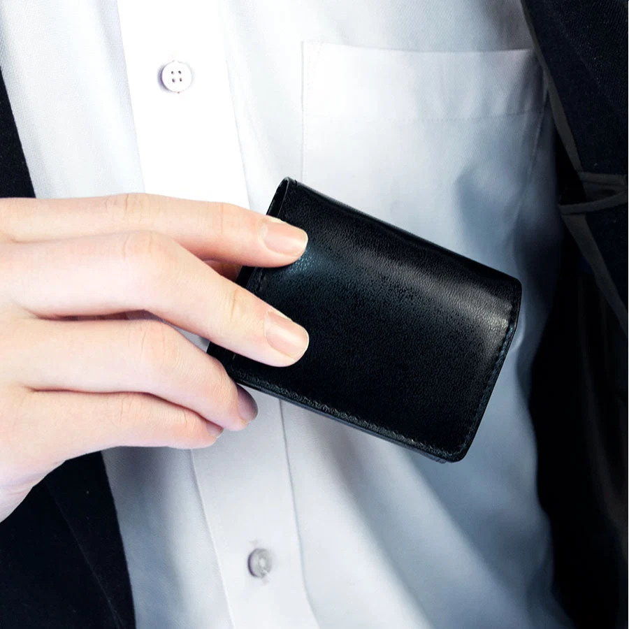 【レッド】カバー付きコインケース レディース メンズ 女性 男性 財布 ミニ財布 プレゼント ギフト スマート本革 小銭入れ