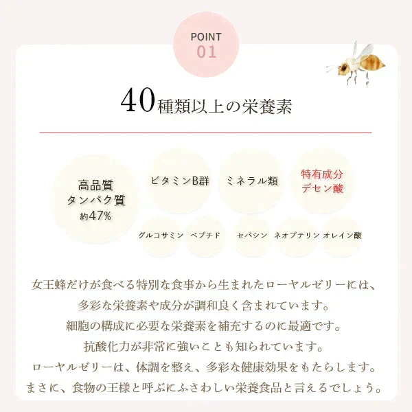 【訳あり：賞味期限12月27日まで】お母さんのためのロイヤルゼリー3000 ( 30粒入10日分 )  デセン酸1,050mg/袋! 【美容 健康 アミノ酸 タンパク ビタミン】【母の日SALE】