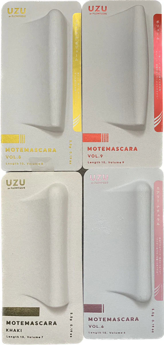 福袋　アウトレット　UZU BY FLOWFUSHI (ウズバイフローフシ)　　6点入り　　アイライナー　4点（カラーはランダム）　マスカラ　２点（カラーはランダム）