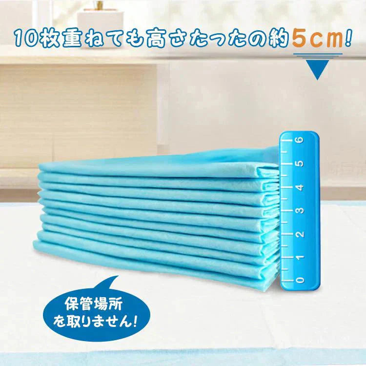 ペットシーツ 「ワイドサイズM 400枚」 薄型 トイレシート ポリマー スピード吸収 トイレ トレーニング 吸い取り 消臭 抗菌 いぬ ねこ うさぎ モルモット フェレット 使い捨て
