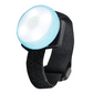 LEDライト 防犯 防災 ヘッドライト 充電式 防水 IPX4 釣り 登山 自転車 バイク ジョギング 犬の散歩 / マルチ丸型LED まるまるライト君