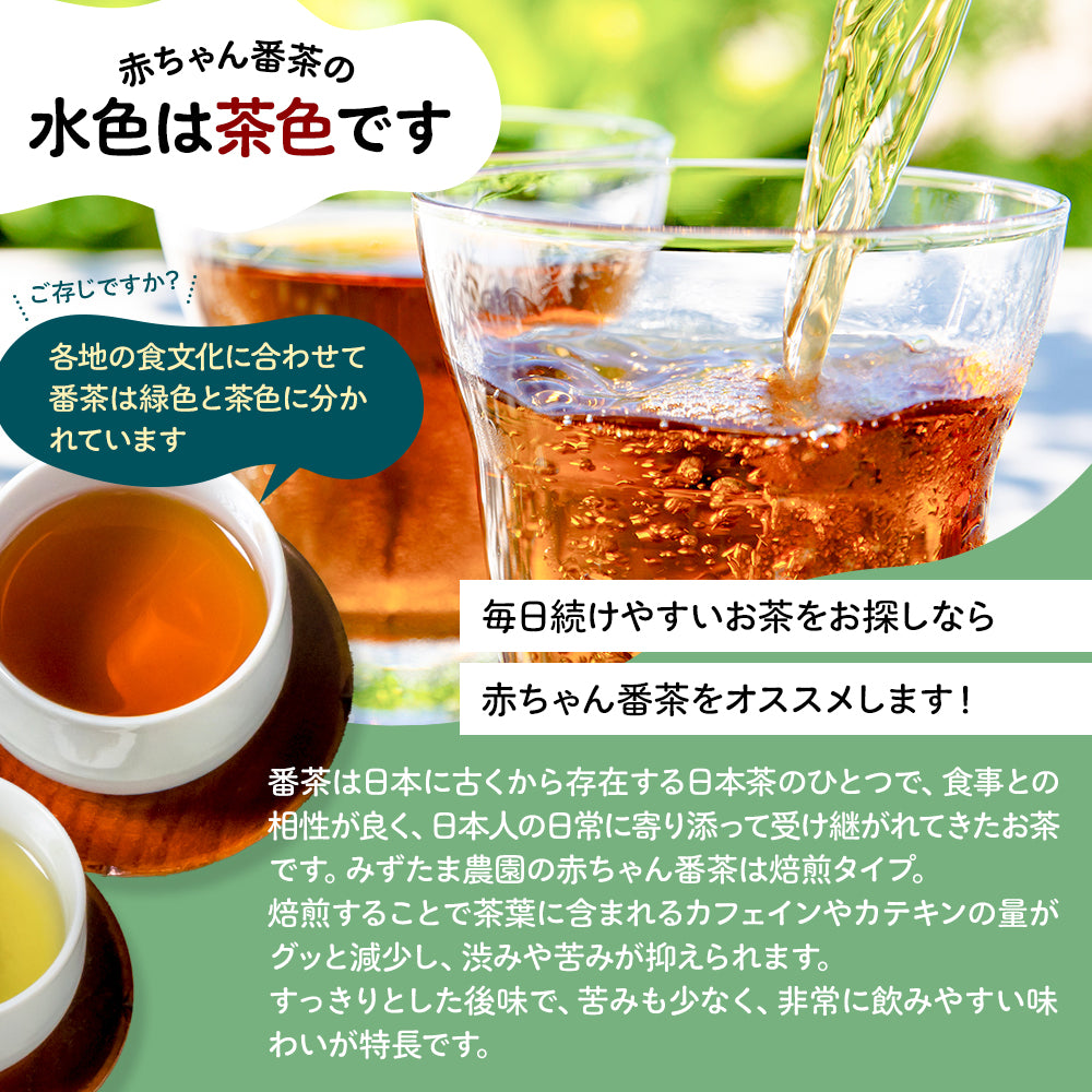 太陽さんさん 赤ちゃん番茶 ティーバッグ 5ｇ×50個入 ノンカフェイン ほうじ茶 マタニティ  水出し お茶 妊婦 カフェインフリー 赤ちゃん お茶 ティーパック 飲料 ベビー飲料 妊婦 妊娠 ママ 送料無料 パック