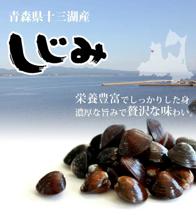 青森県十三湖 冷凍 しじみ 大粒 （ヤマトシジミ）1kg  砂抜き不要