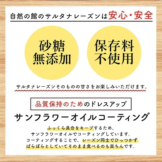 サルタナレーズン 700g 送料無料 砂糖無添加